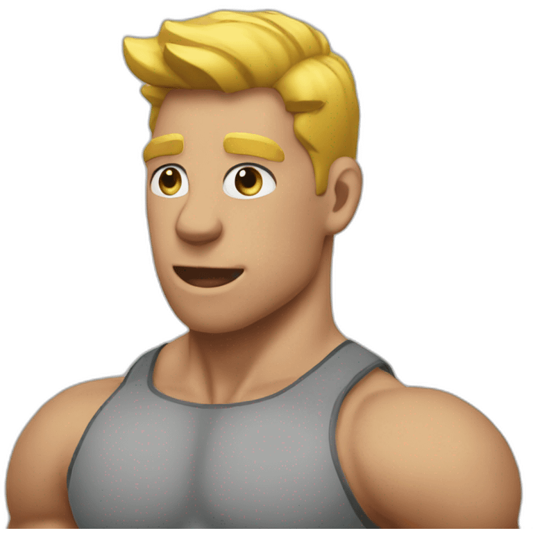 gain muscle emoji