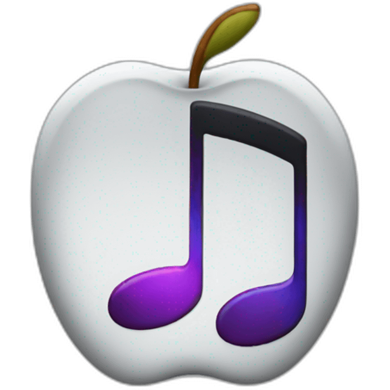 Apple music emoji