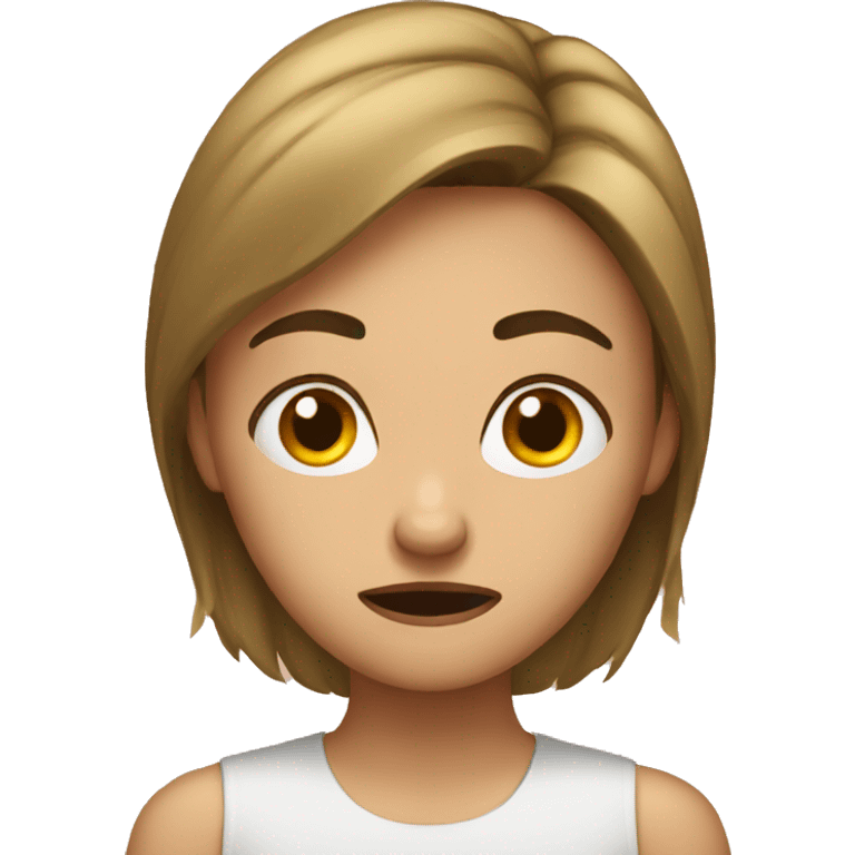 frustrated woman  emoji