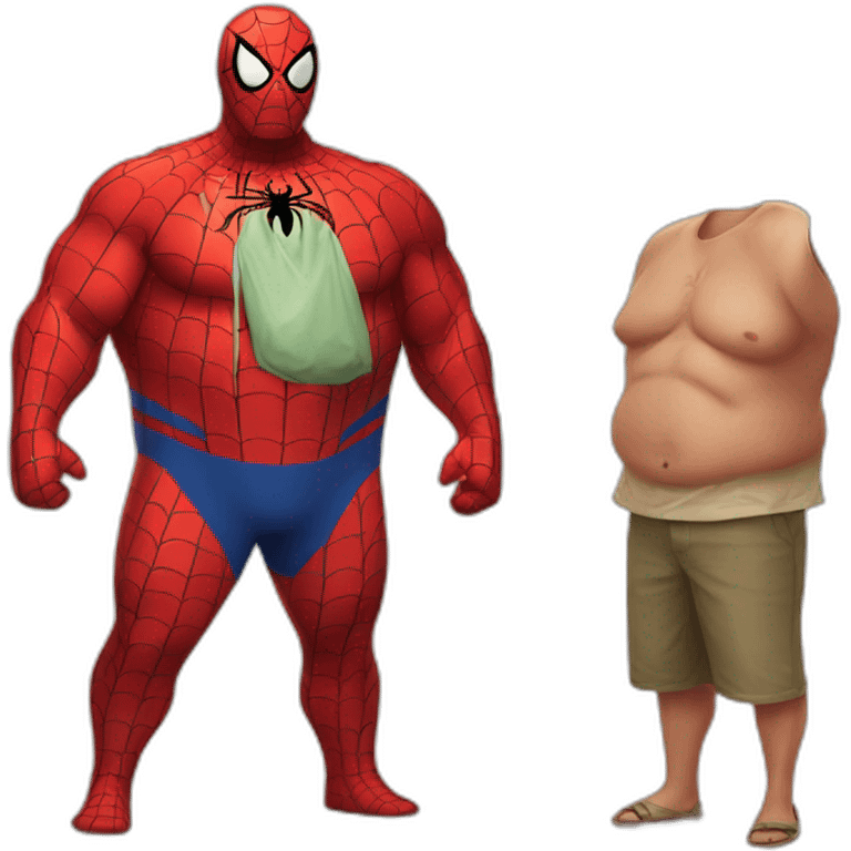 desert-island-with-fat-spiderman emoji