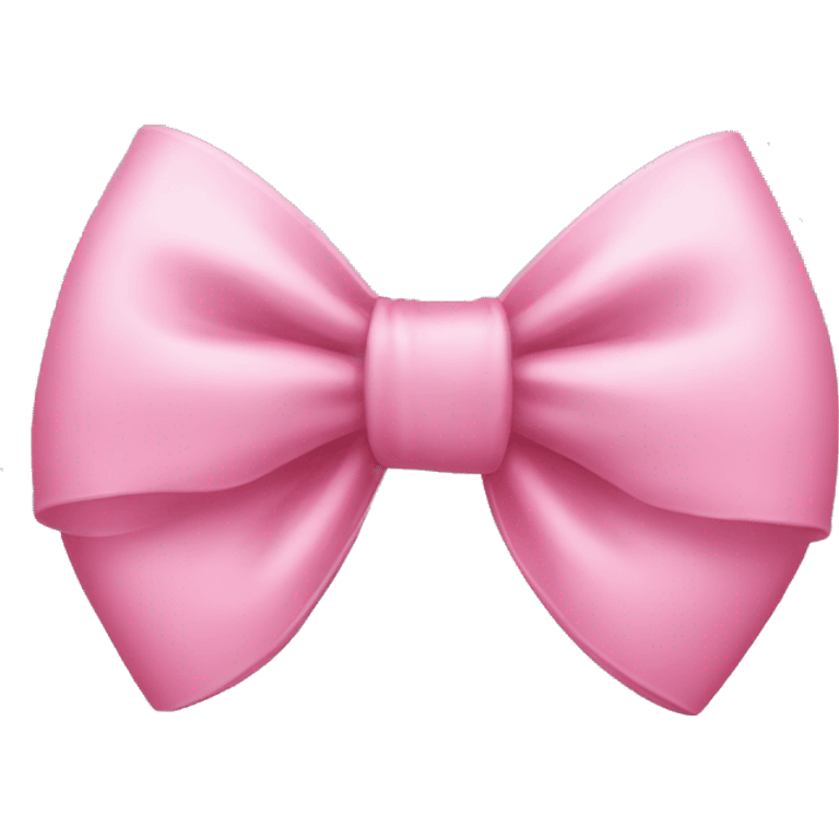 Bay pink bow emoji