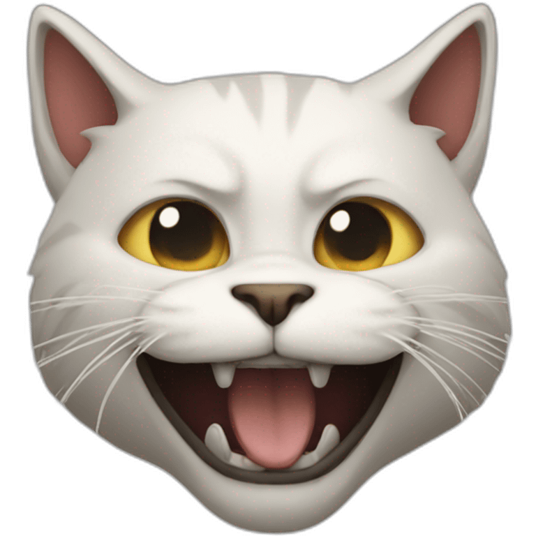 Evil cat emoji