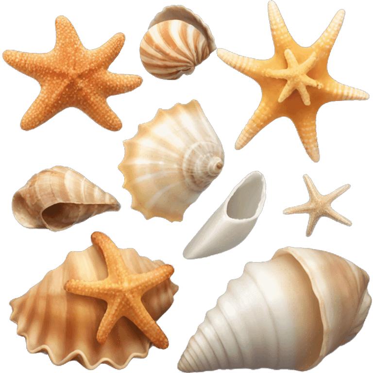 sea shells  emoji