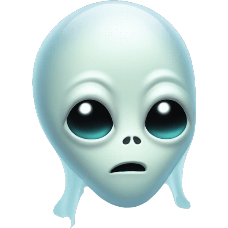 alien ghost emoji