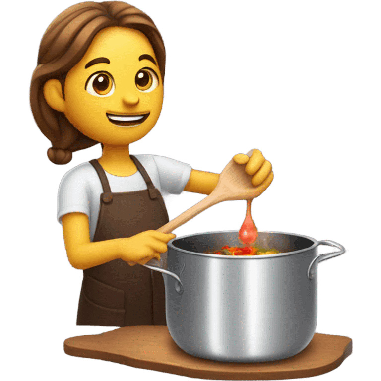 Stirring the pot emoji