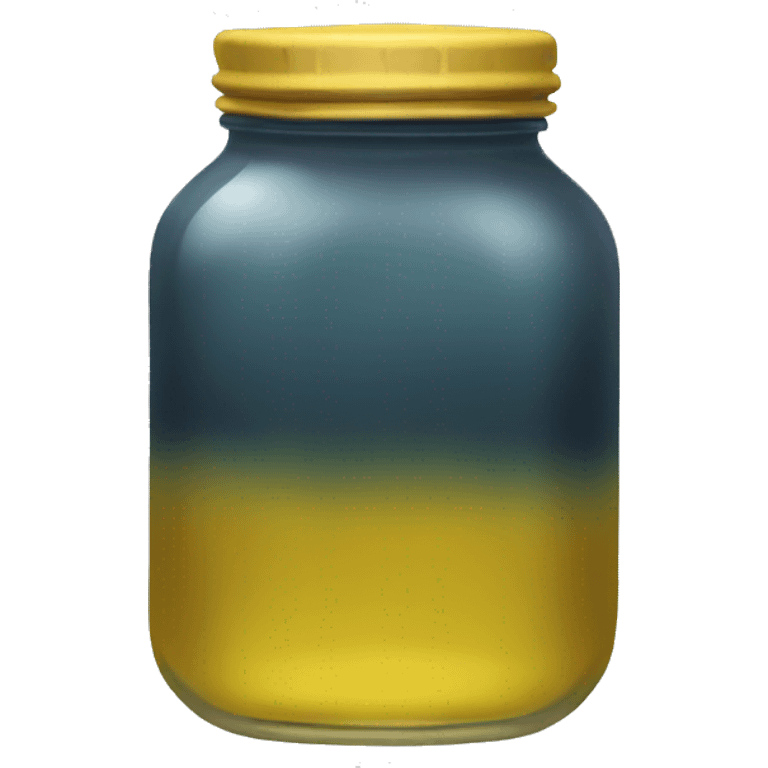 jar of dark yellow water emoji