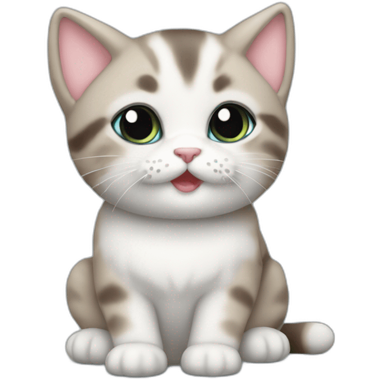 Chaton glace emoji