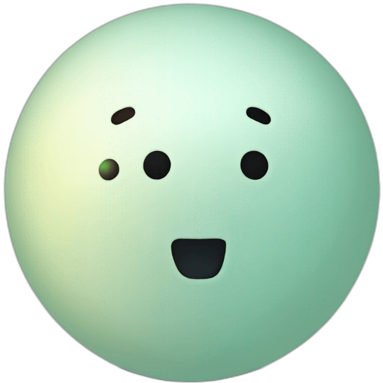 bowling ball that glows in the dark emoji