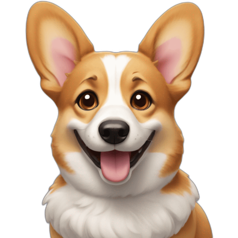 corgi smiler emoji