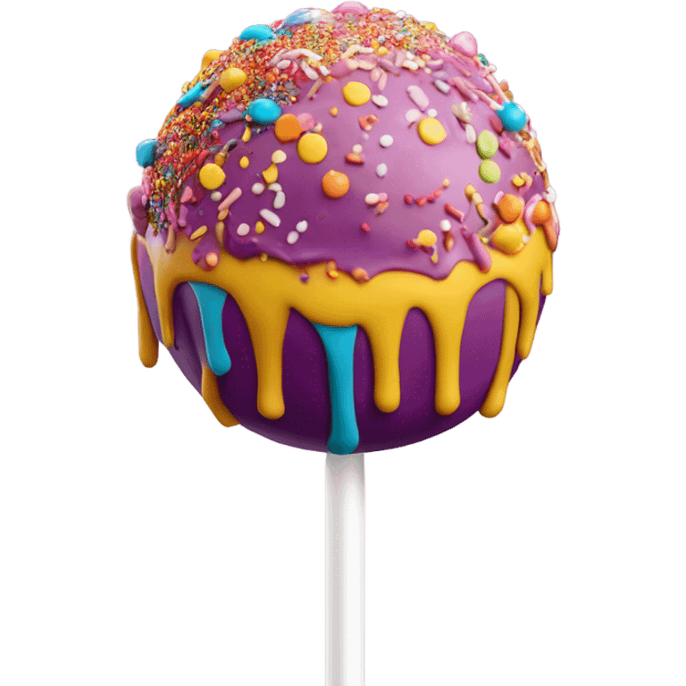 Cake pop emoji