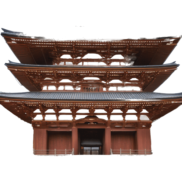 todaiji temple in nara japan emoji