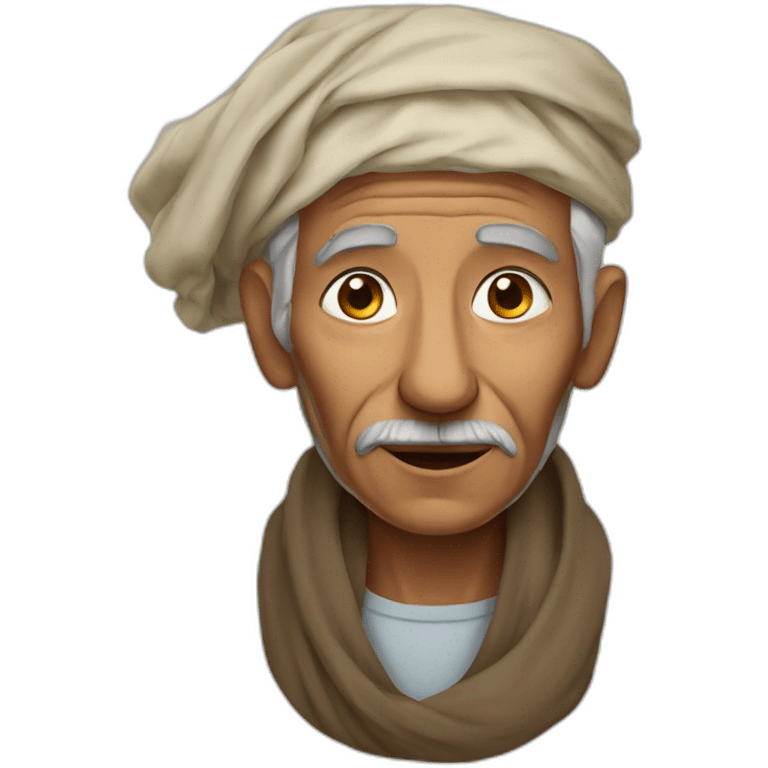 old morocan man with tarbouche emoji