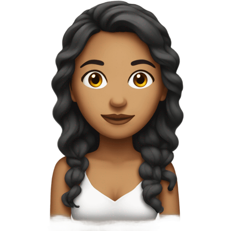 Latina girl emoji