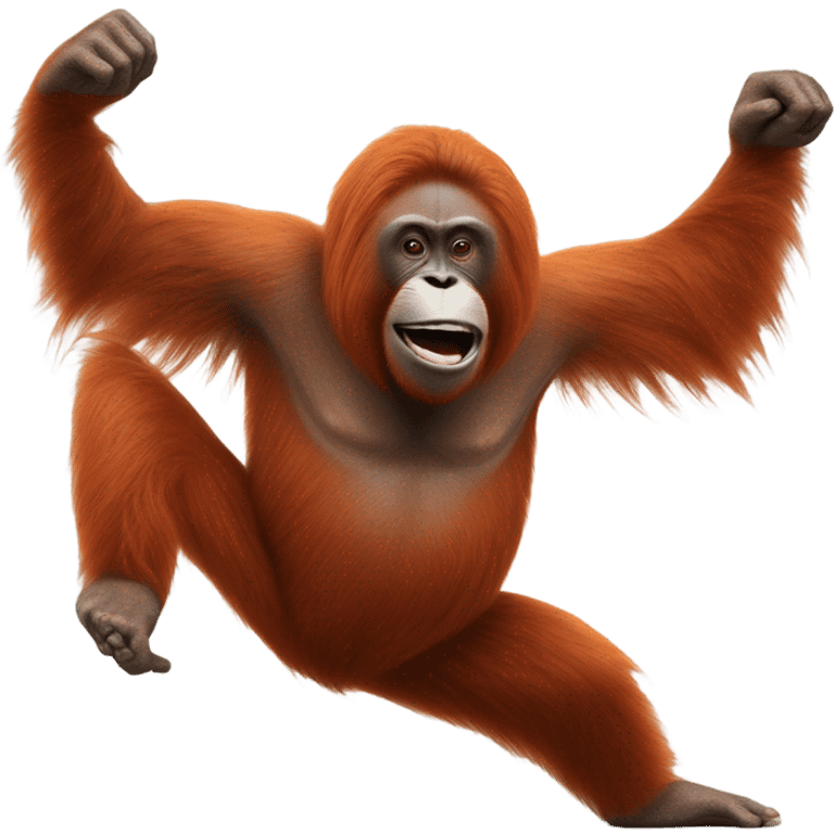 Dancing Orangutan  emoji