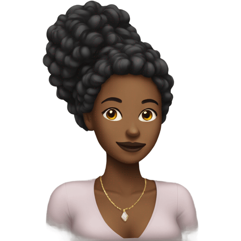 pretty black women emoji