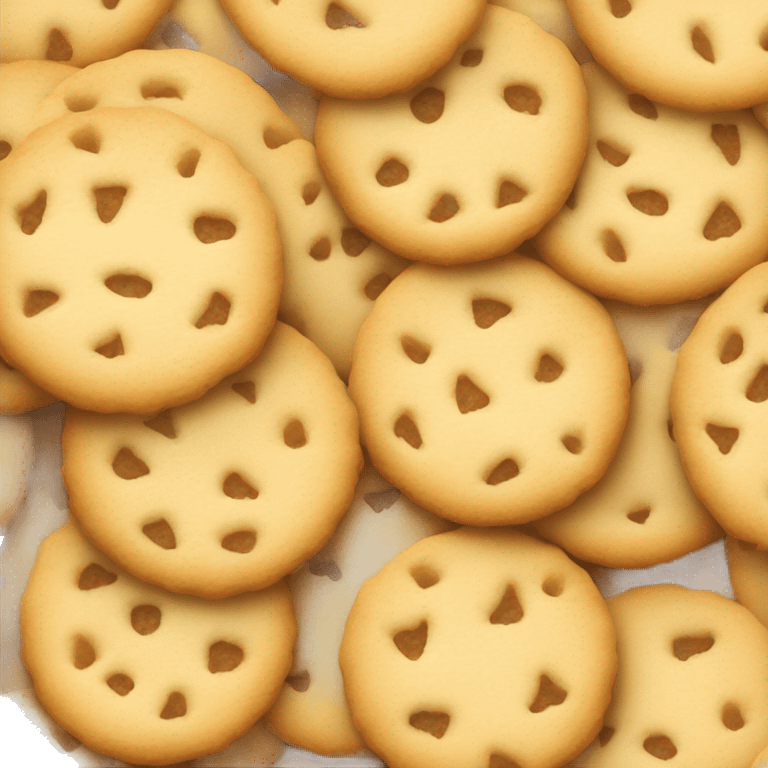 Pure vanilla cookie emoji