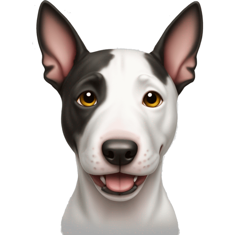 Dog bull terrier emoji