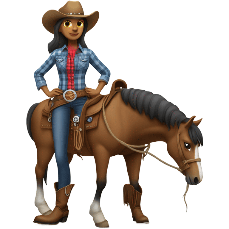 Cowgirl  emoji