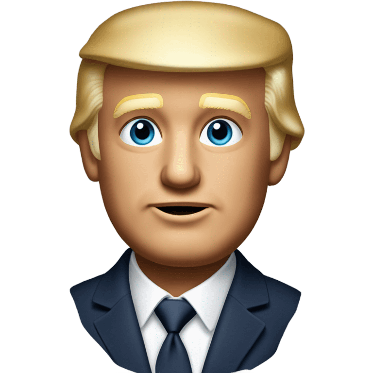 President Donald Trump emoji