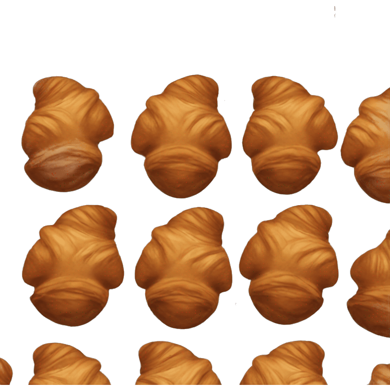 Chocolate croissant  emoji