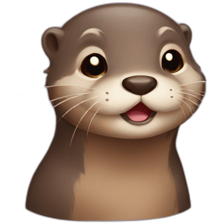 otter cute emoji