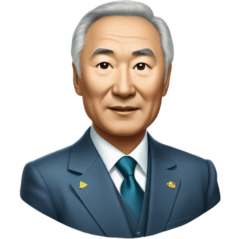 Nūrsūltan Nazarbaev President of Kazakhstan emoji