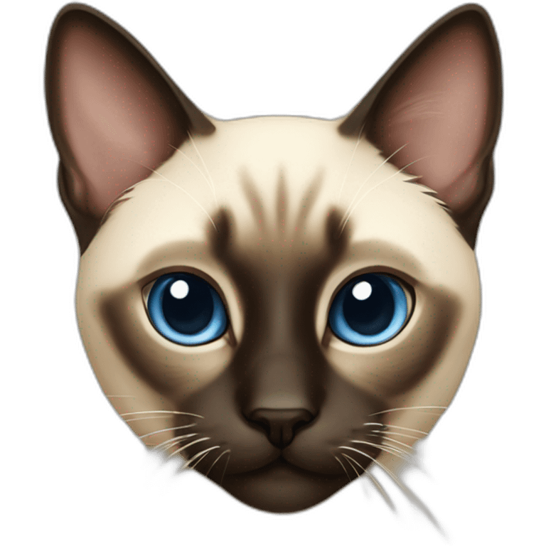 Siamese cat emoji