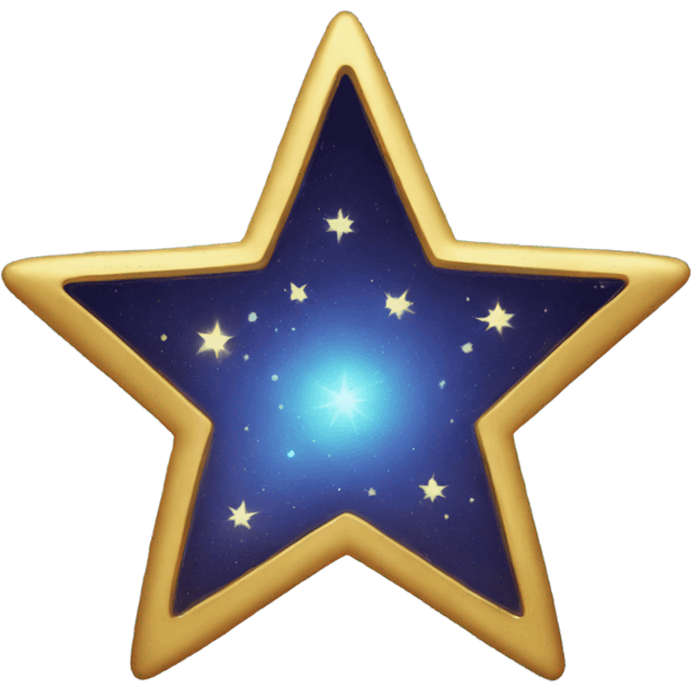 golden twinkle star emoji