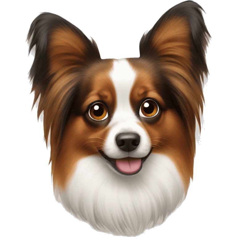 papillon dog  emoji