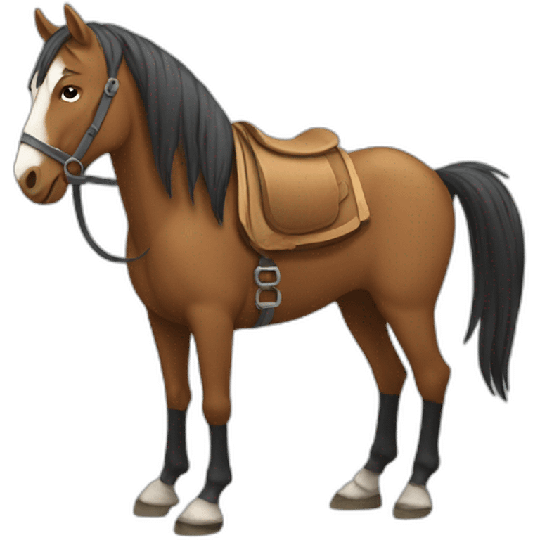 Caballo  enojado emoji