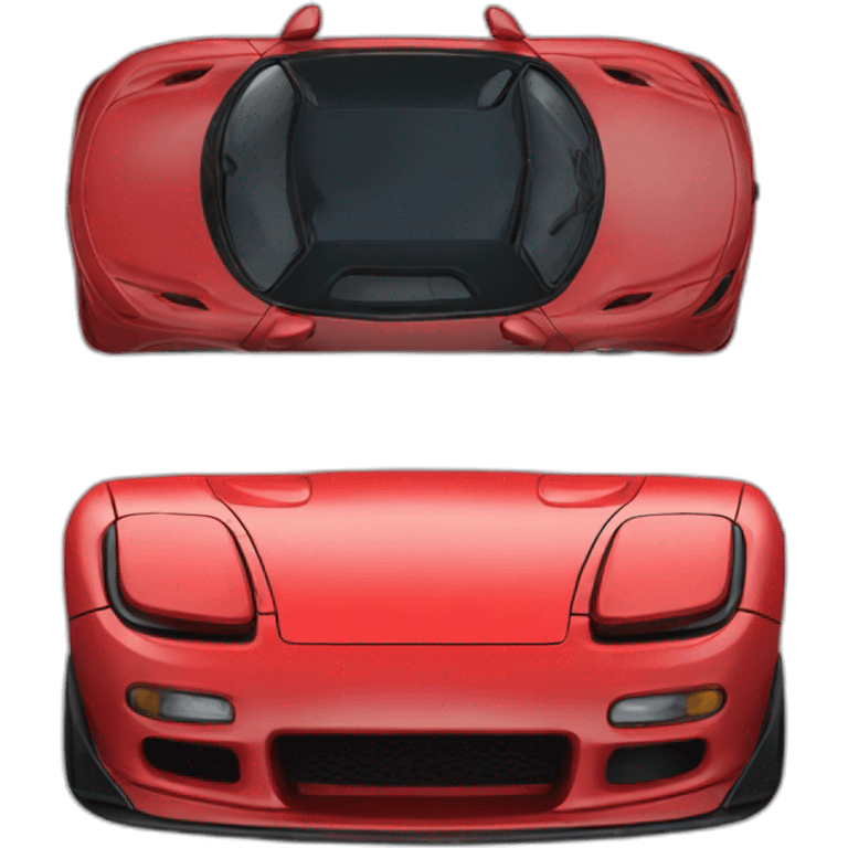 red rx7 fd emoji