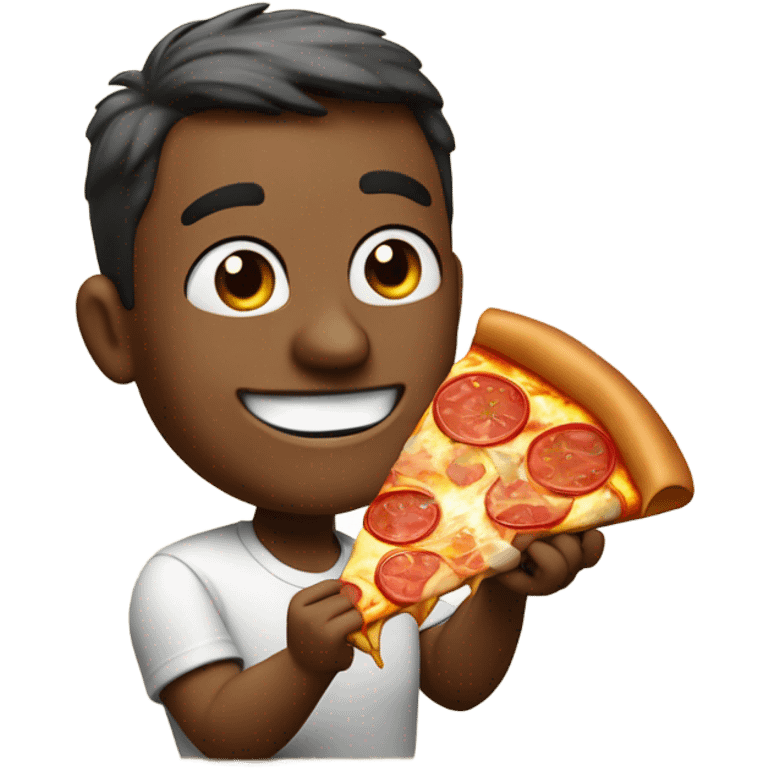 Me eating pizza  emoji