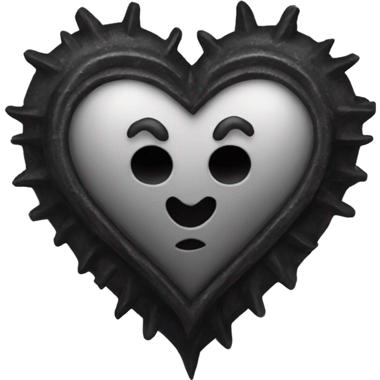 gothic heart emoji