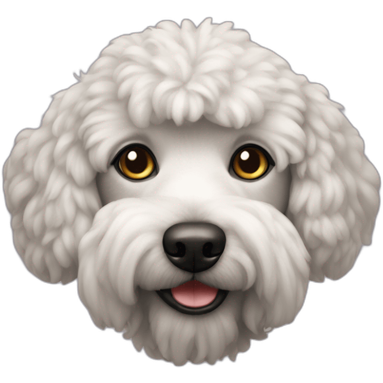 caniche royal noir emoji