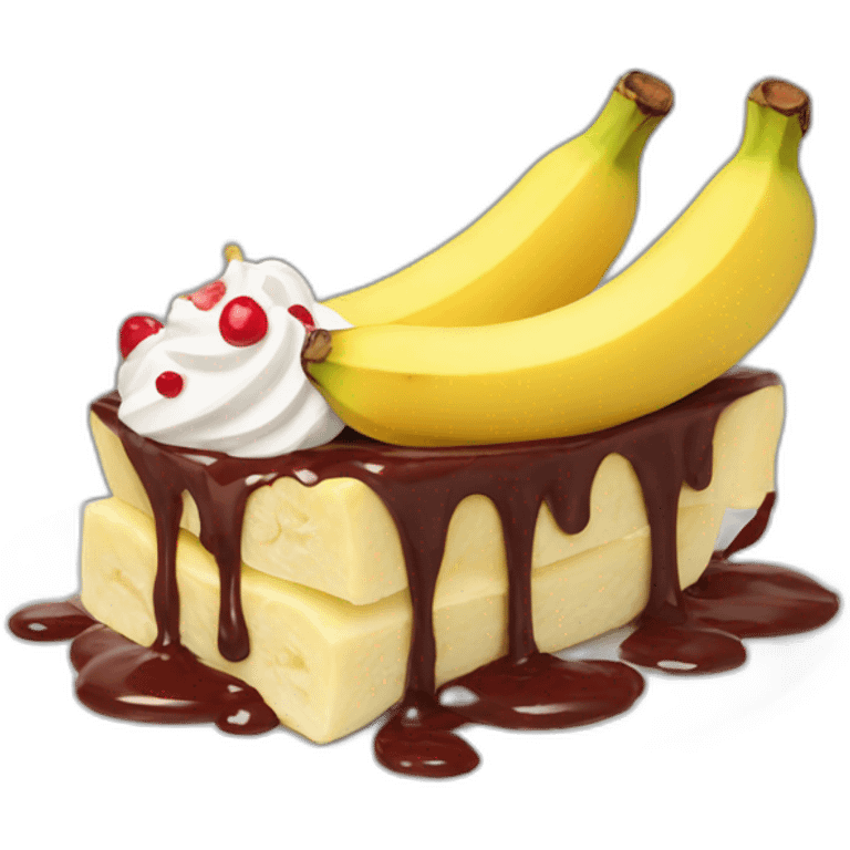 Banana split emoji