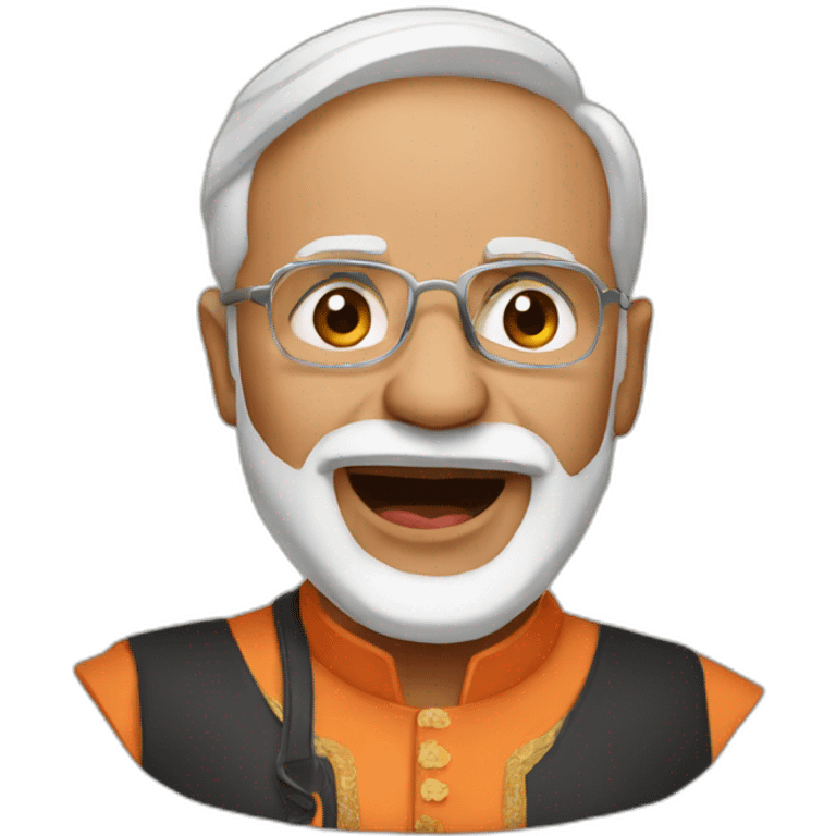 Modi singer emoji