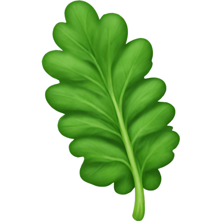 Cilantro leaf emoji