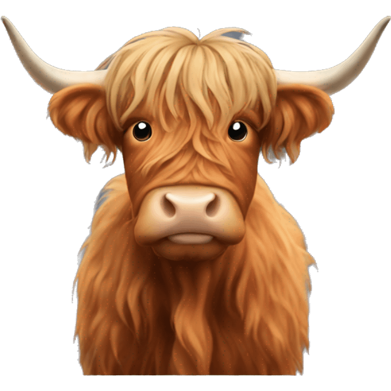 highland cow emoji