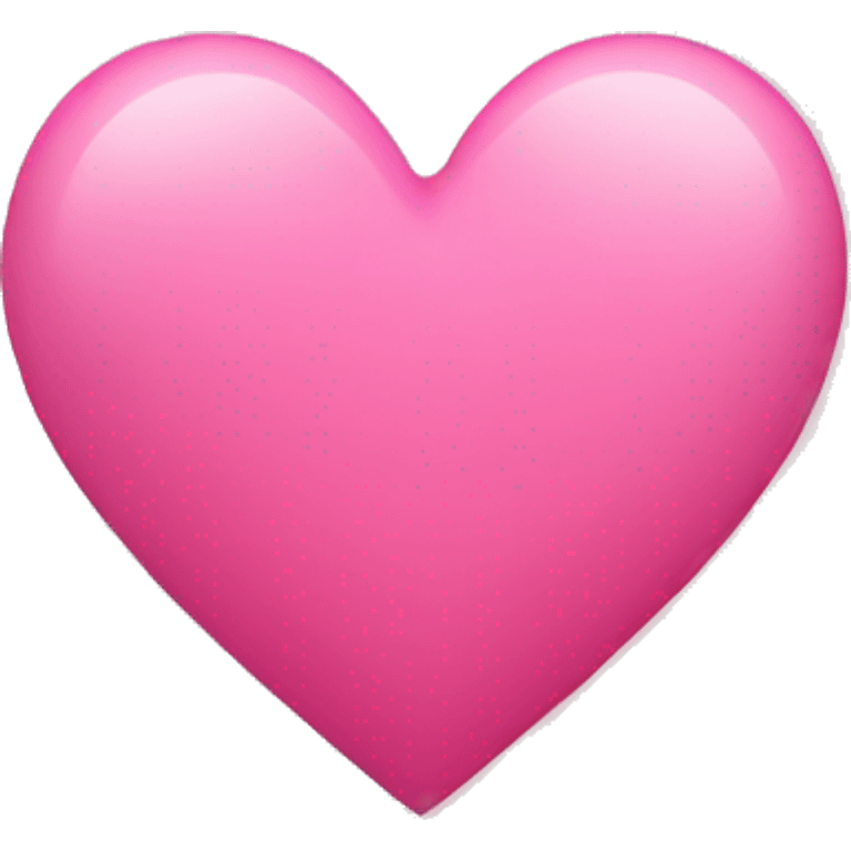 Pink heart emoji