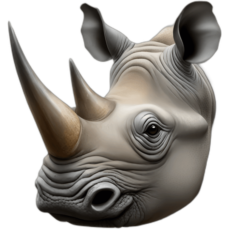 Black Rhino emoji