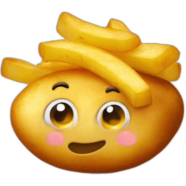 fried potato emoji