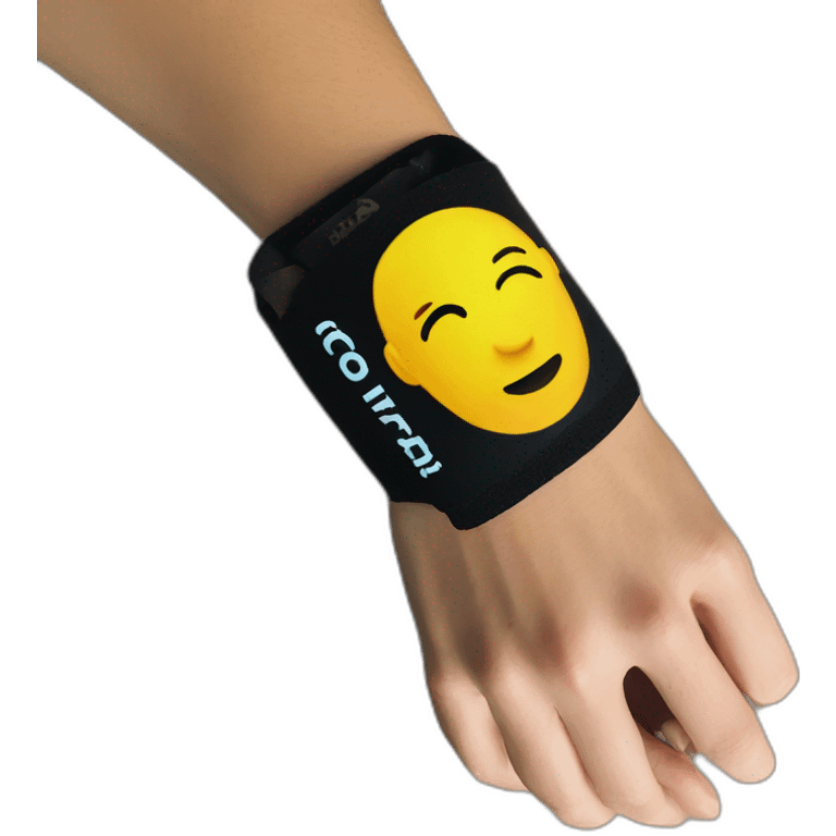 Concert wrist band emoji