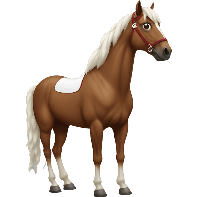 oklahoma sooners mascot as a horse emoji