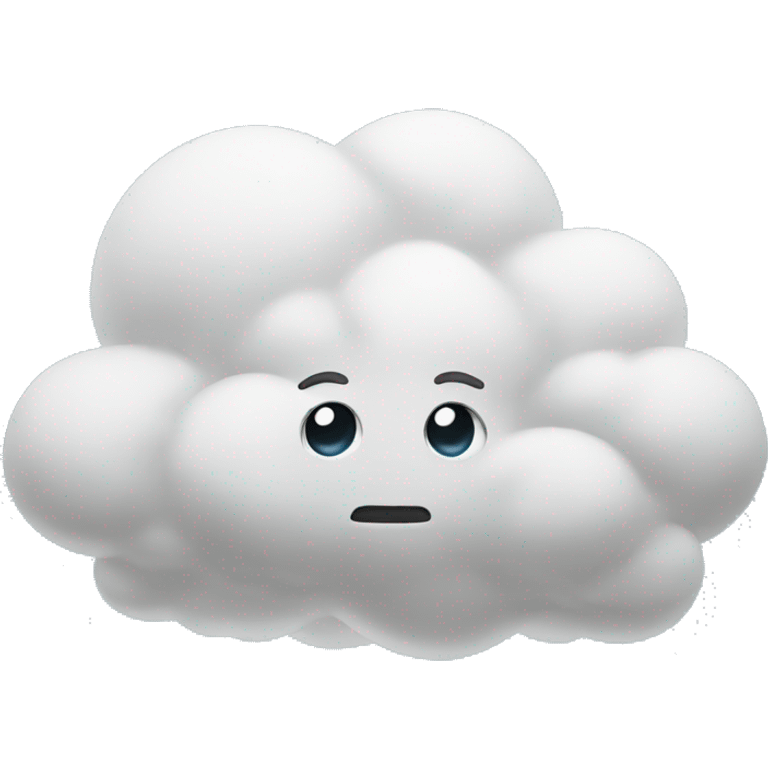 Cloud emoji