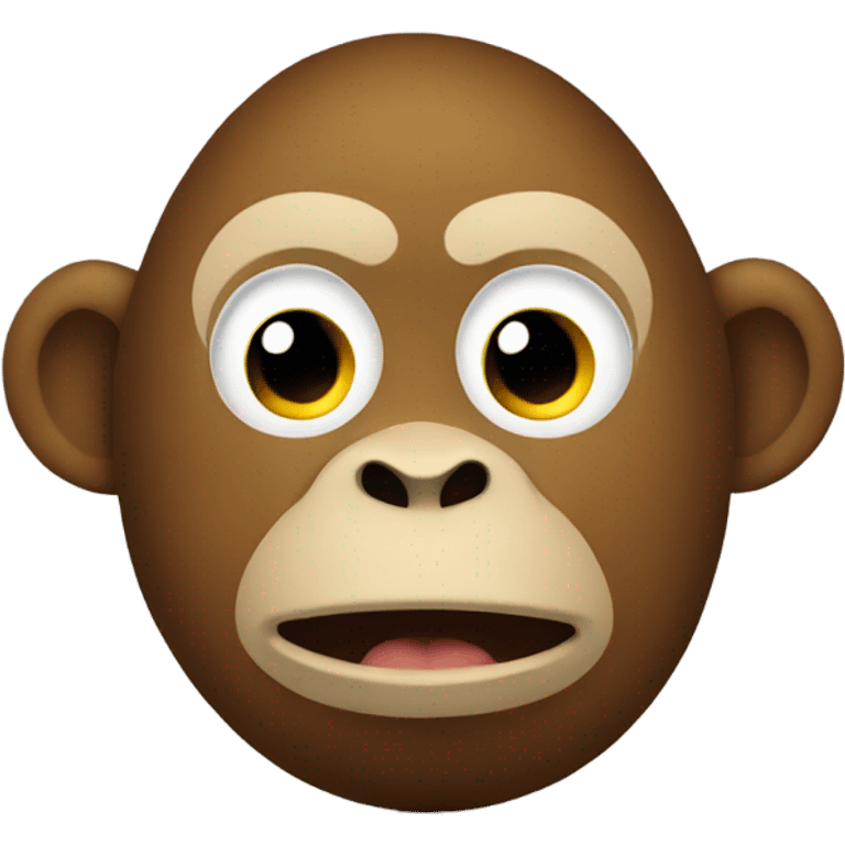 Monkey potato emoji