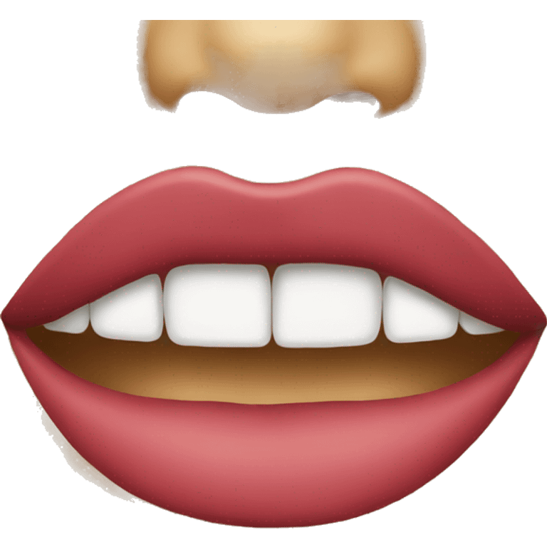 lip emoji