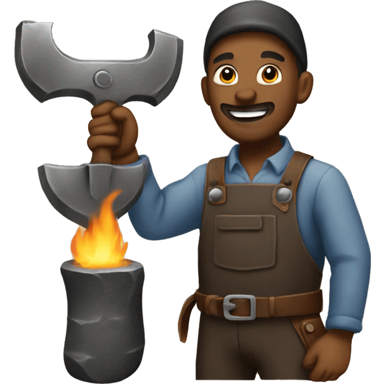 blacksmith emoji