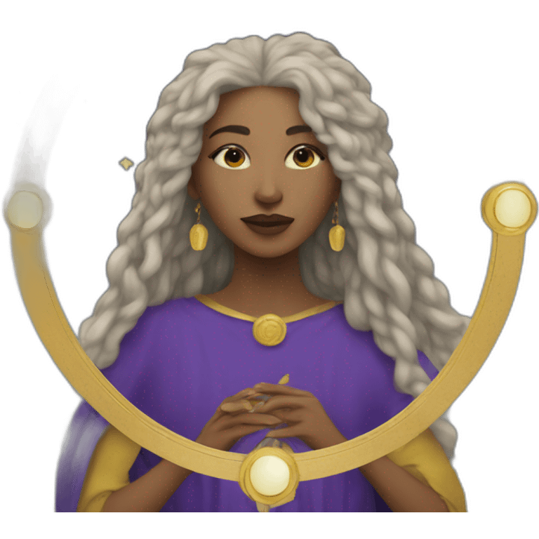 tarot card the world emoji