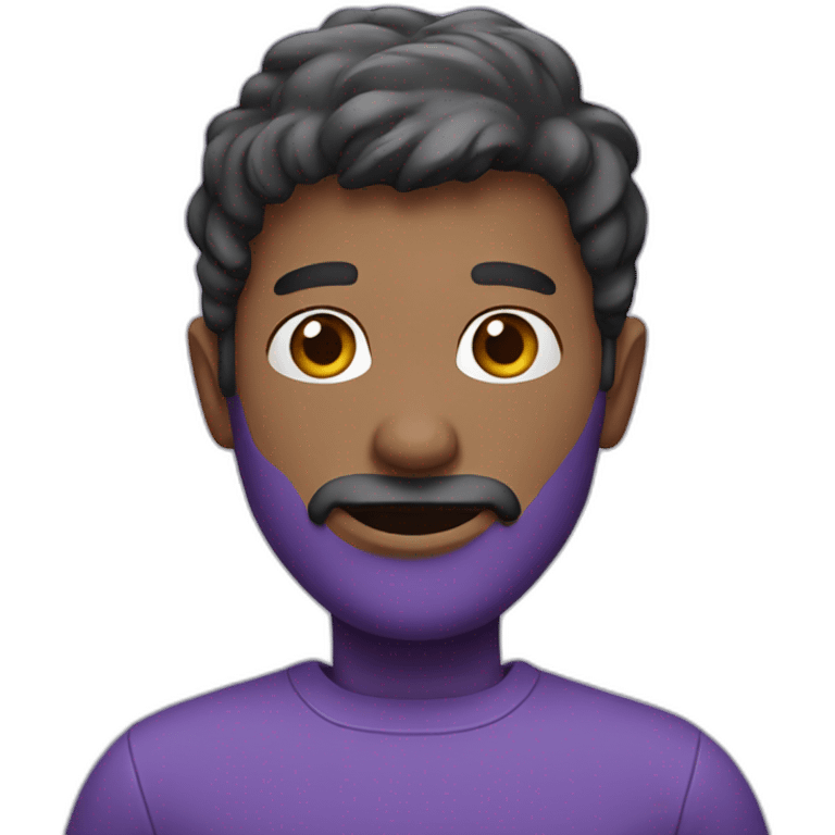 purple guy emoji