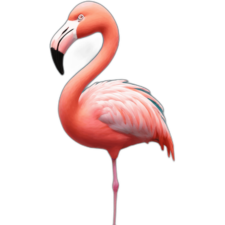 HR flamingo emoji